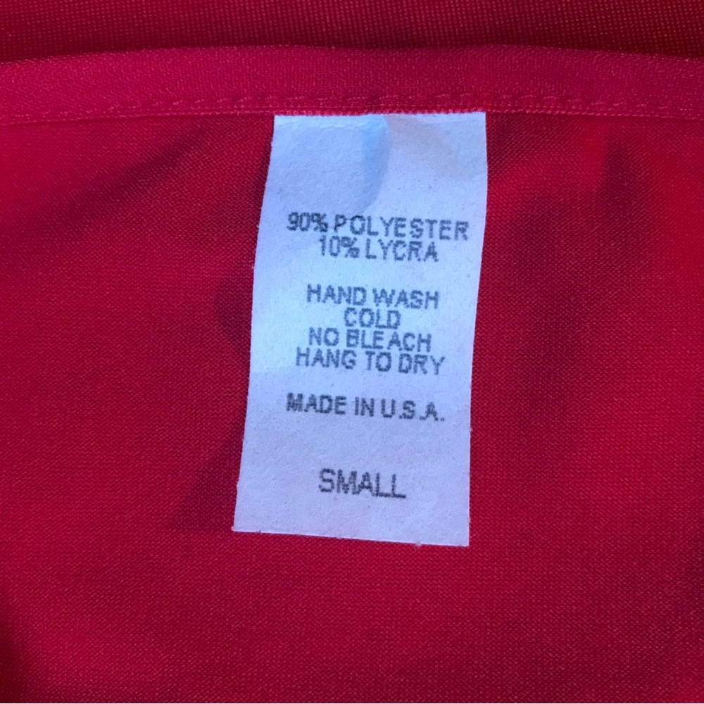Bundle of Stars Dance Wear Sequin Red Black Dance Tops, NWT, S - Picture 7 of 16